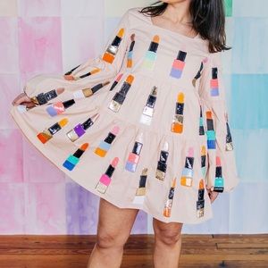 Queen Of Sparkles 💖 Lipstick Dress